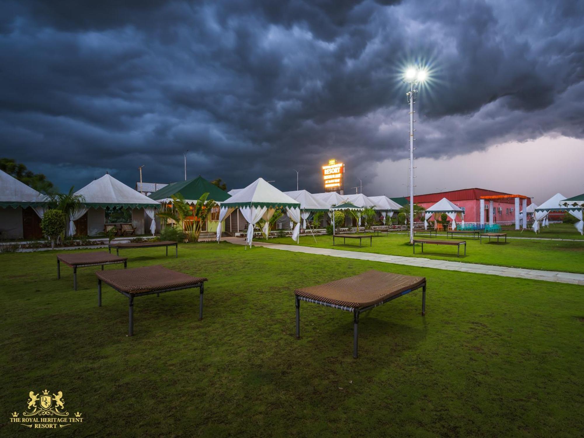 The Royal Heritage Tent Resort- Statue Of Unity Kevadia Exterior foto