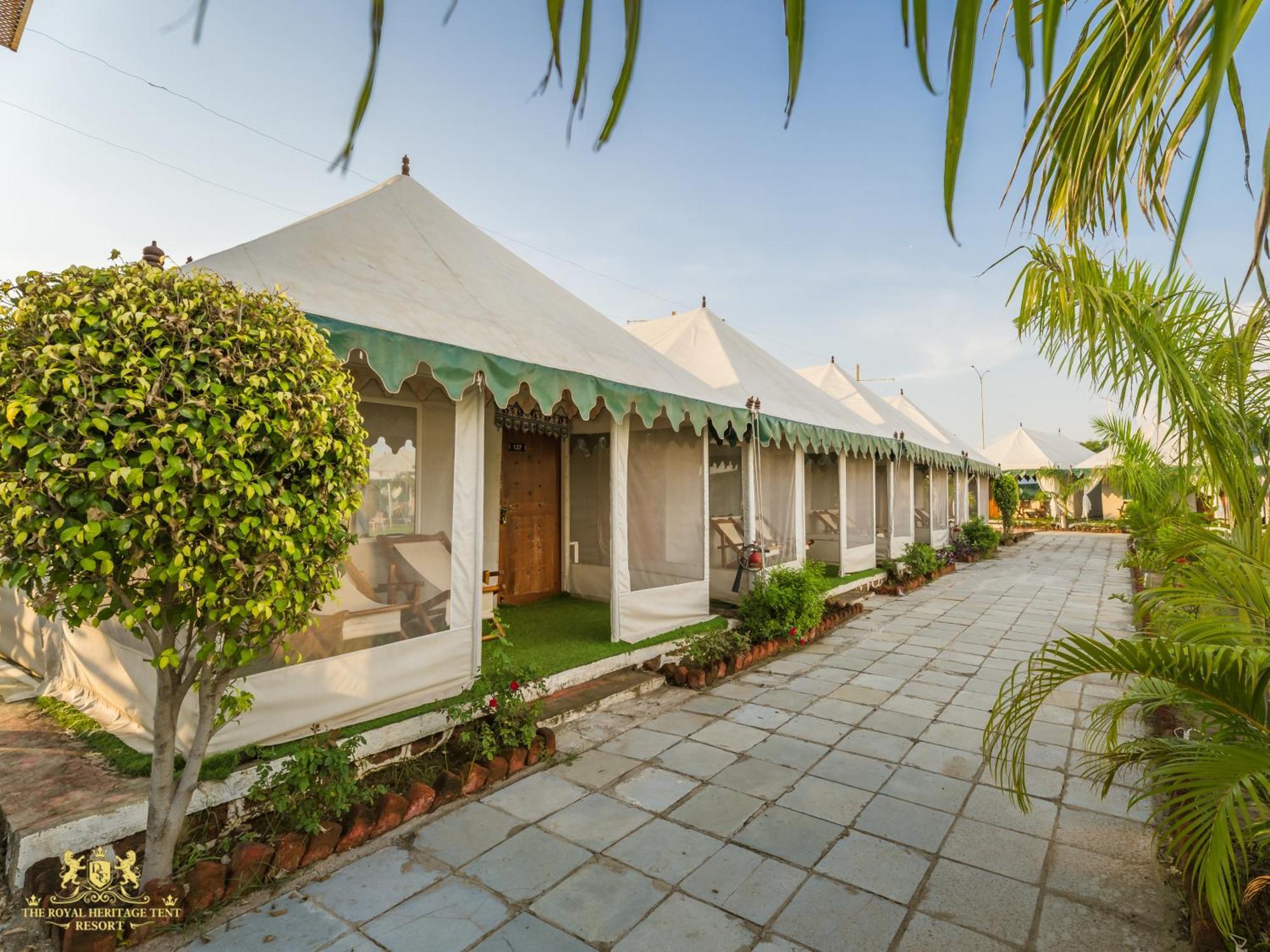 The Royal Heritage Tent Resort- Statue Of Unity Kevadia Exterior foto