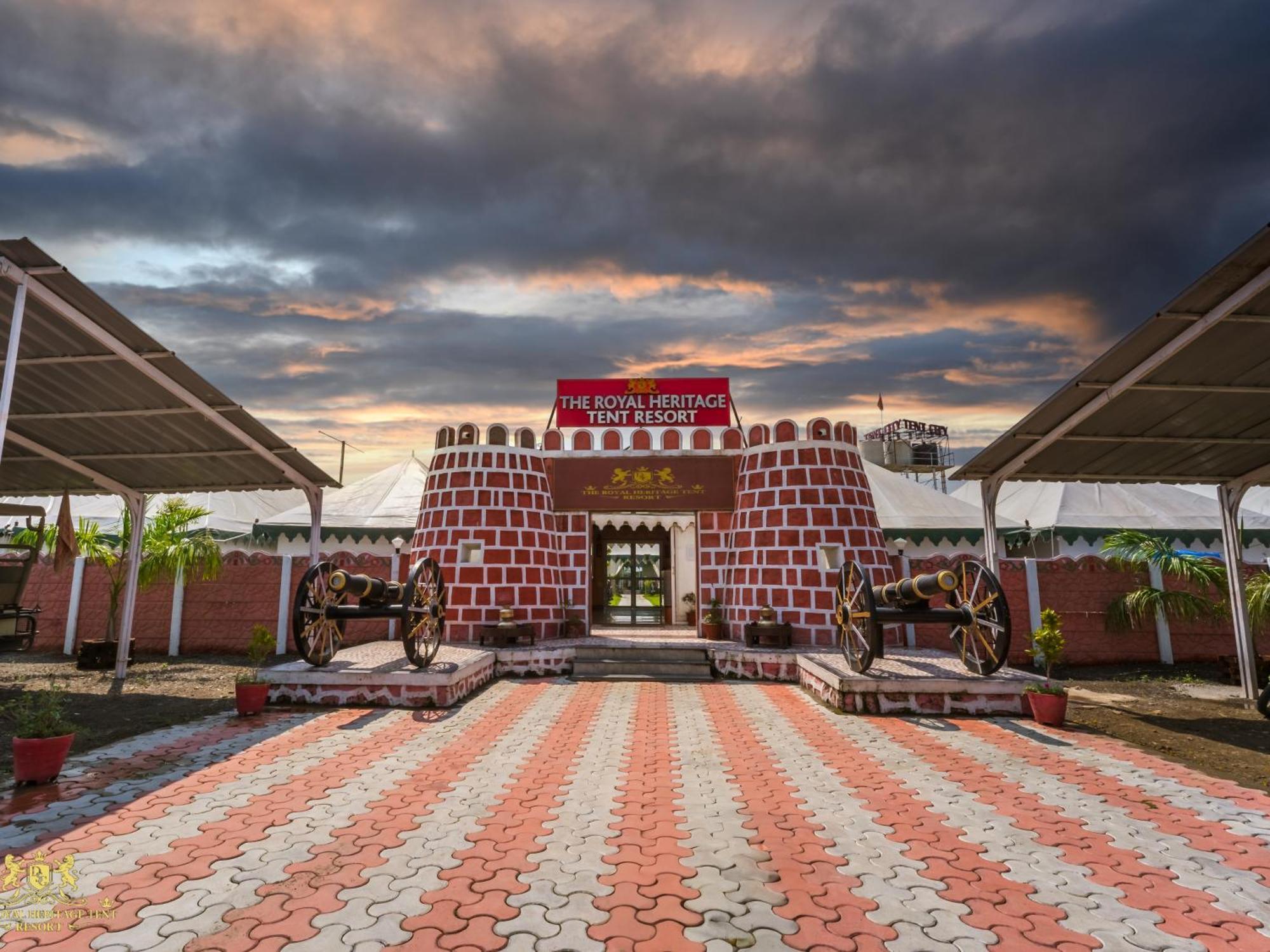 The Royal Heritage Tent Resort- Statue Of Unity Kevadia Exterior foto