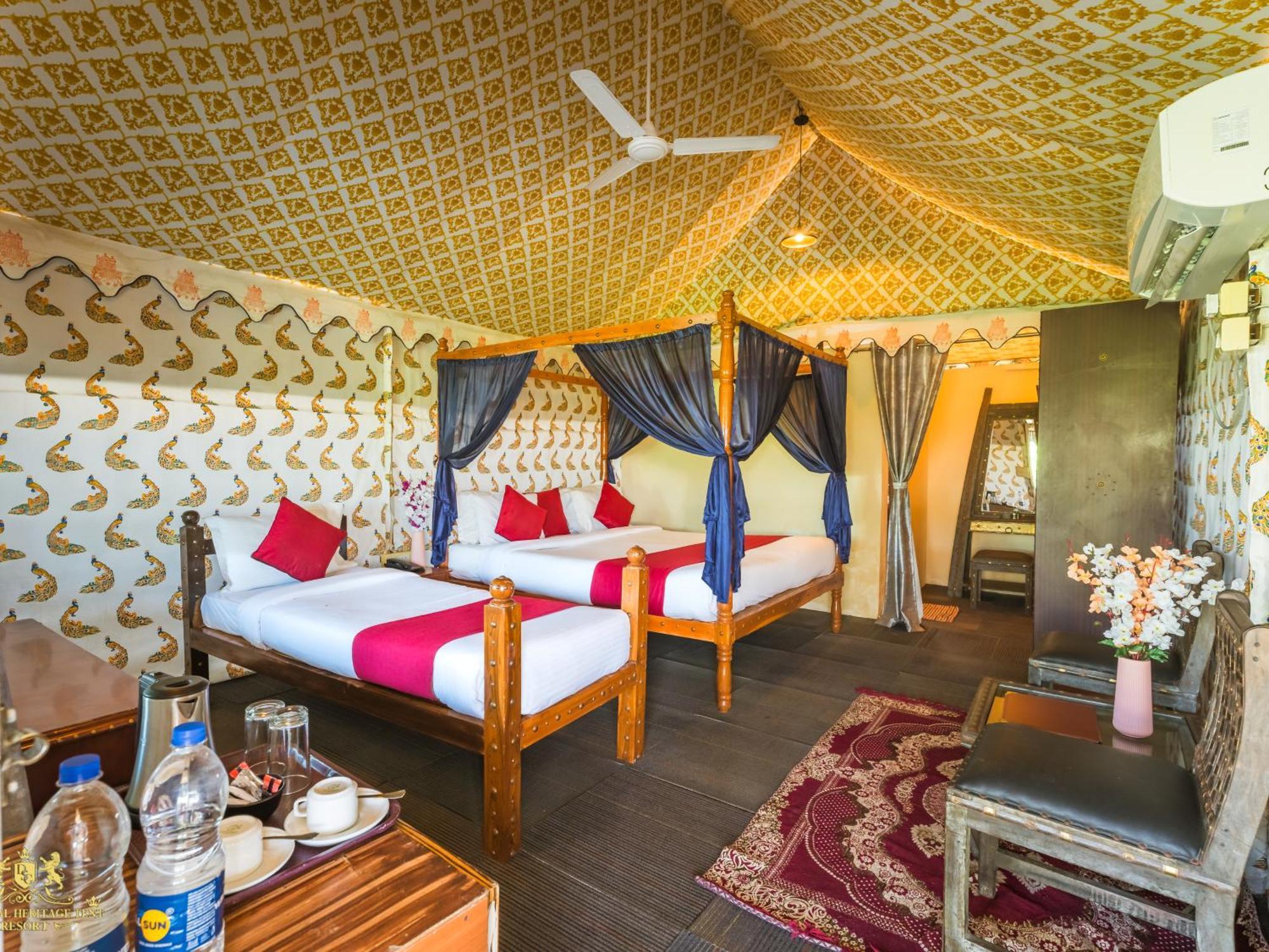 The Royal Heritage Tent Resort- Statue Of Unity Kevadia Habitación foto