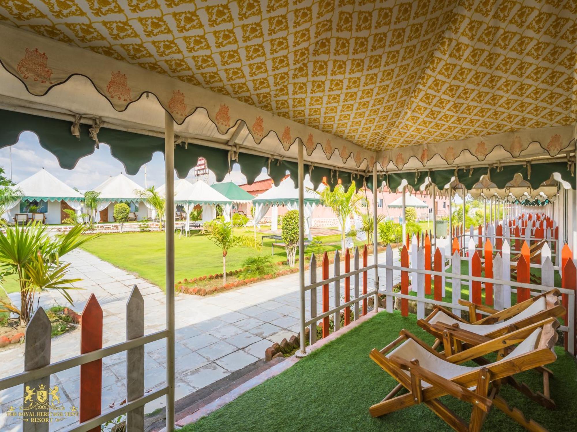 The Royal Heritage Tent Resort- Statue Of Unity Kevadia Exterior foto