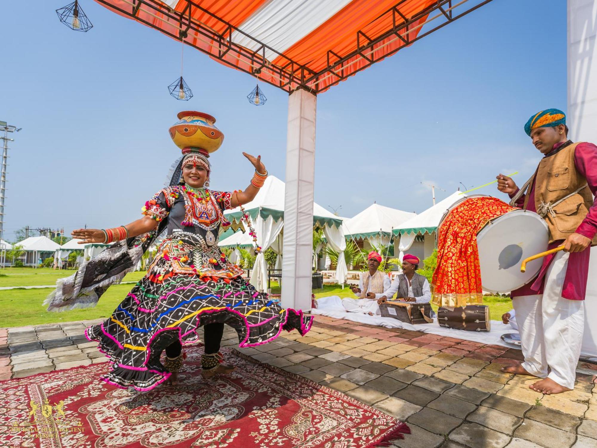 The Royal Heritage Tent Resort- Statue Of Unity Kevadia Exterior foto